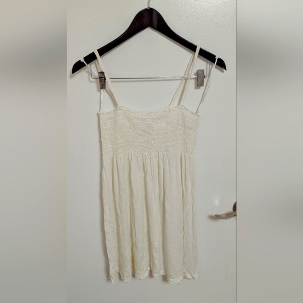 Womens Medium White Summer Dress
